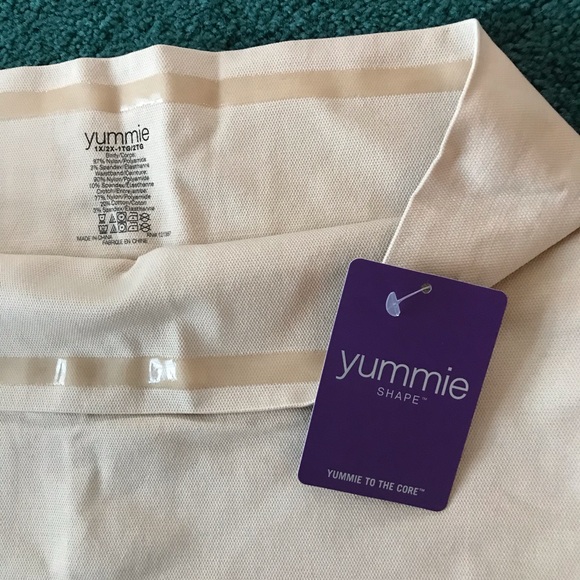 Yummie Shape High-Waist Shaping Girl Short-Frappe-1X/2X-NWT - Picture 3 of 3